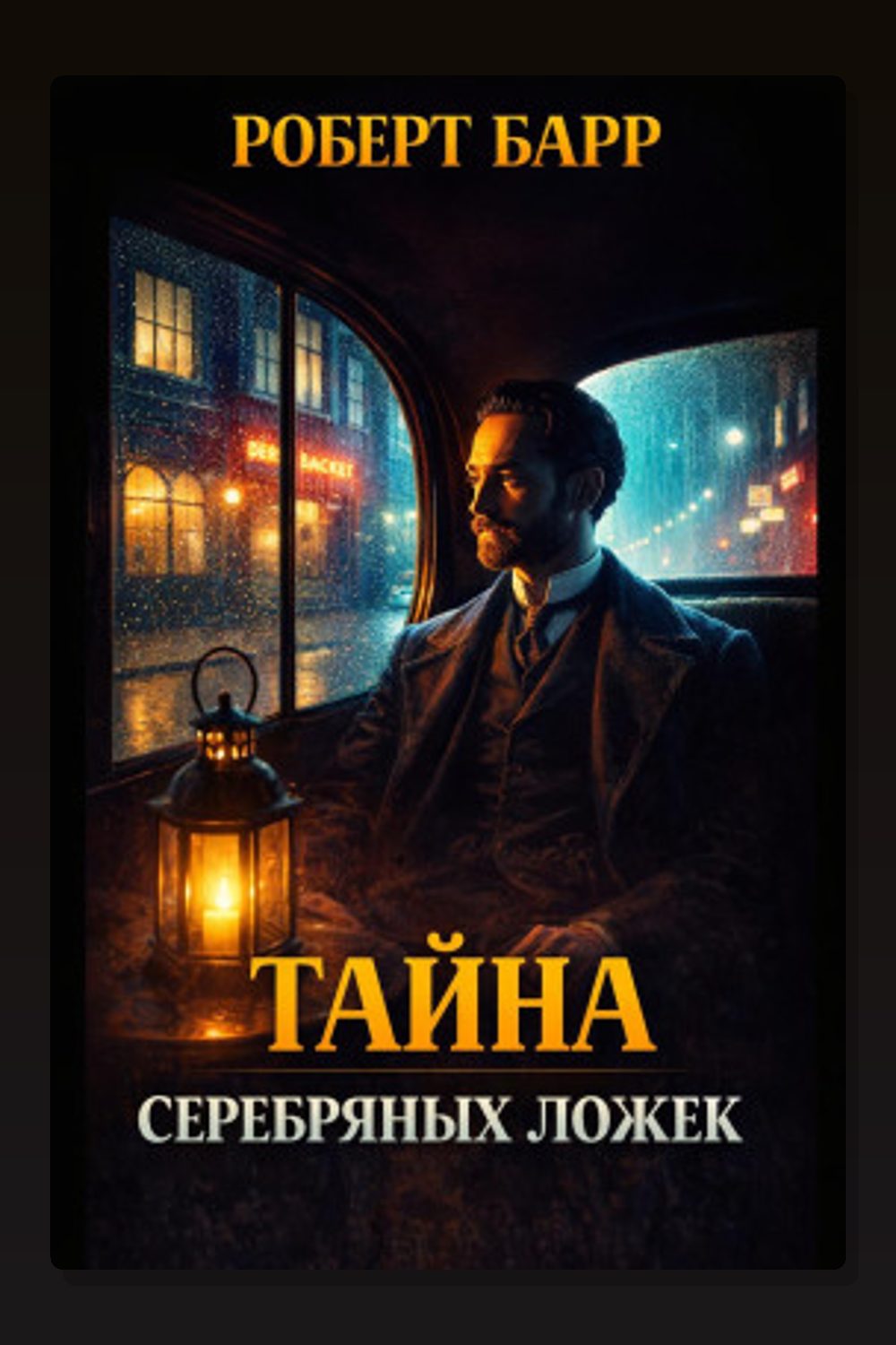 Обложка: Серебряные ложки — Роберт Барр