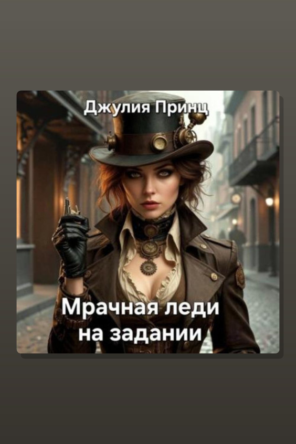 Мрачная леди на задании