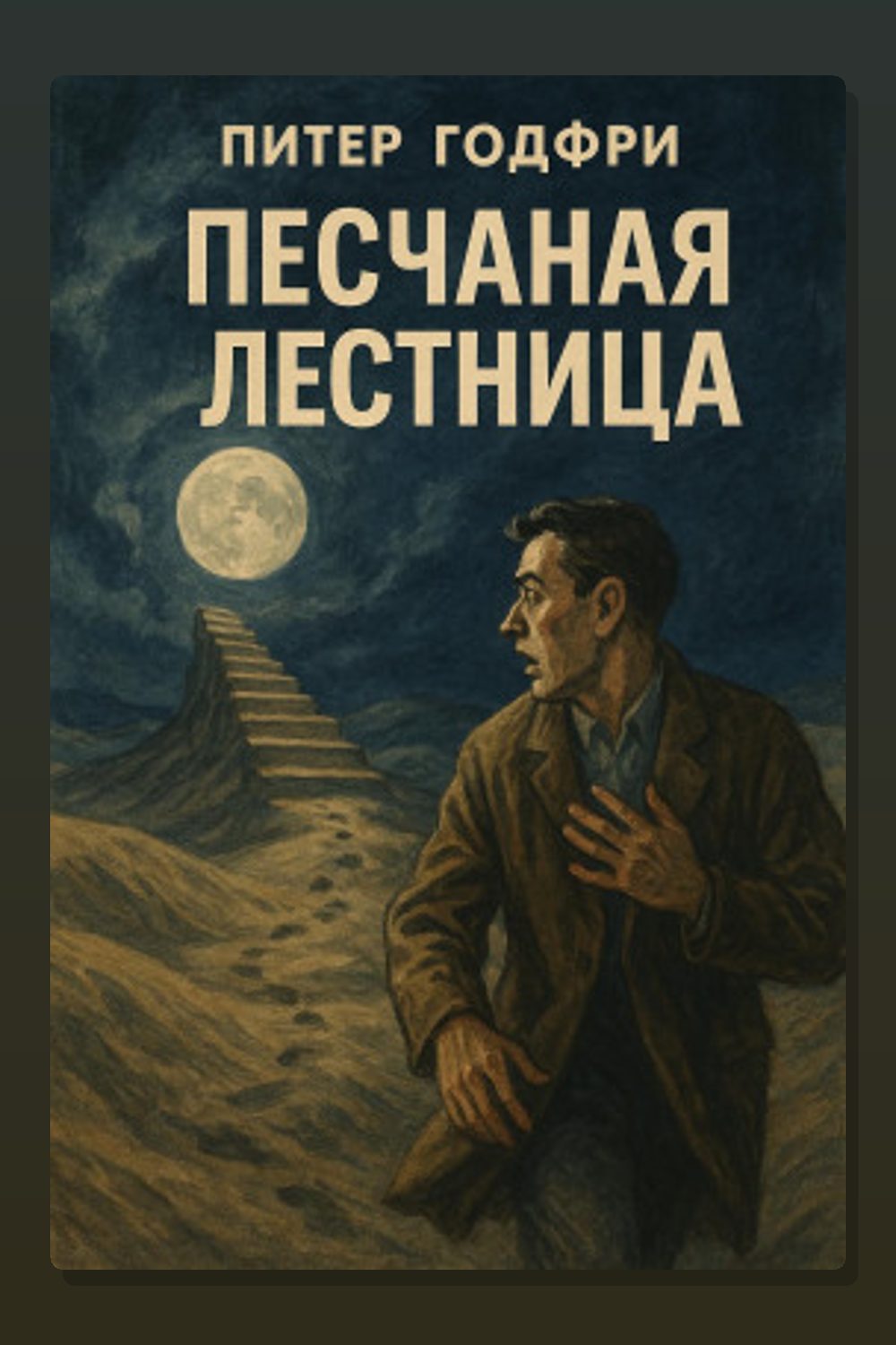 Обложка: Песчаная лестница — Питер Годфри