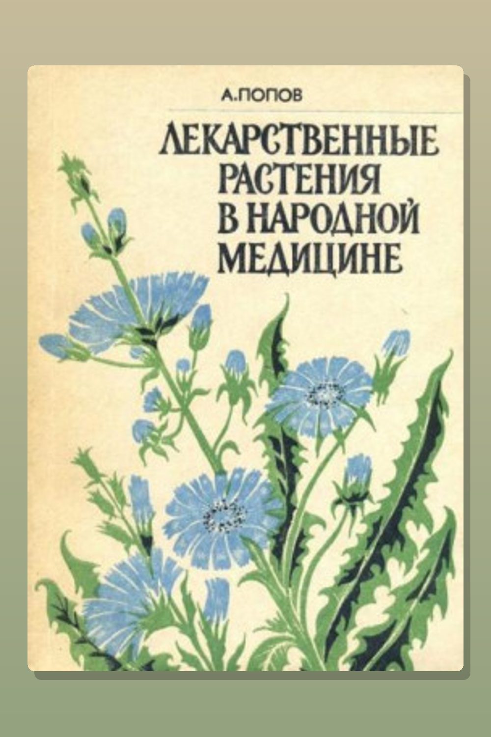 Обложка: Лекарственные растения в народной медицине — Алексей Попов