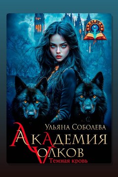 Обложка: Академия волков. Темная кровь — Ульяна Соболева