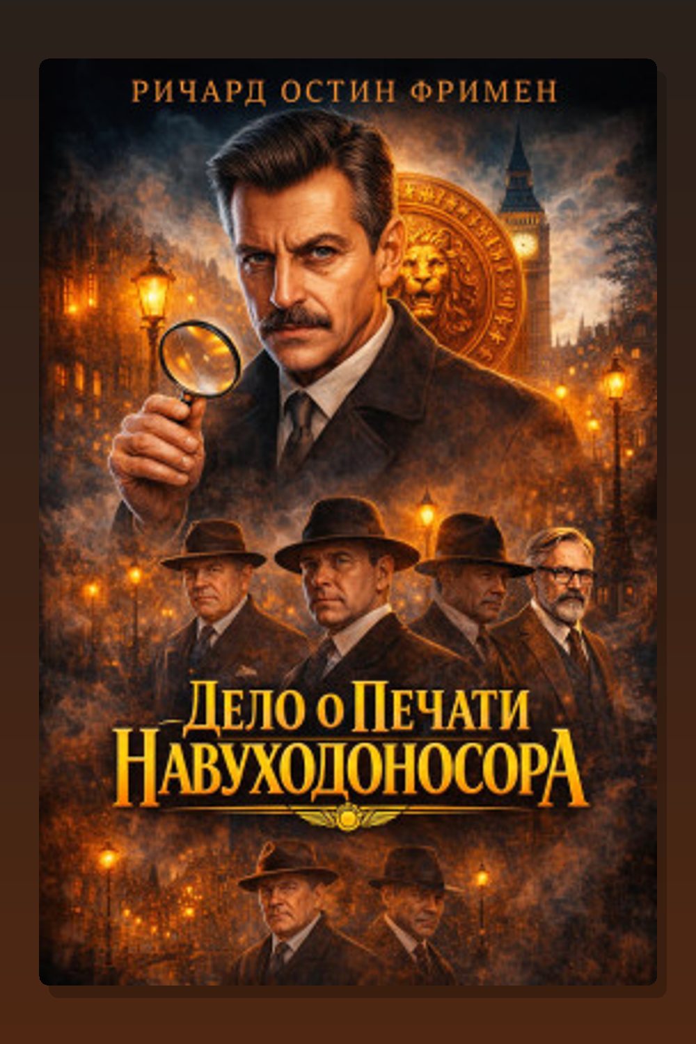 Обложка: Дело о печати Навуходоносора — Ричард Остин Фримен