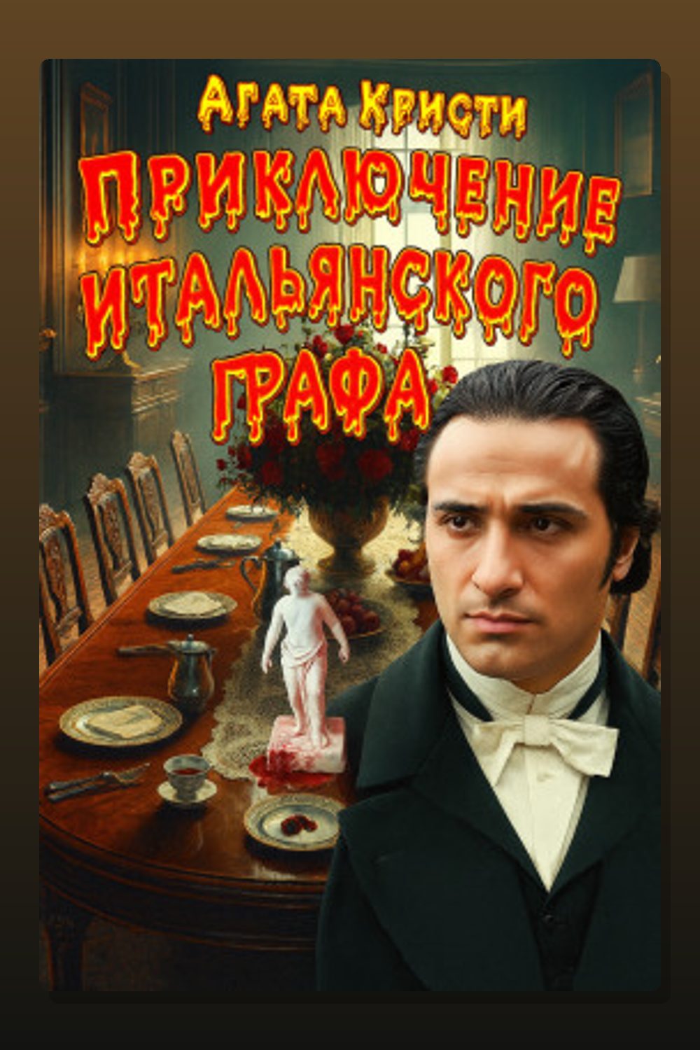 Обложка: Тайна смерти итальянского графа — Агата Кристи