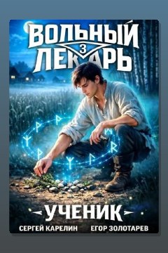 Обложка: Вольный лекарь. Ученик. Том 3 — Сергей Карелин