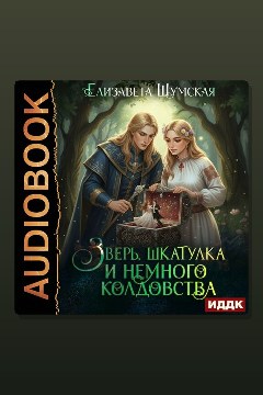 Обложка: Записки маленькой ведьмы. Книга 6. Зверь, шкатулка и немного колдовства — Елизавета Шумская