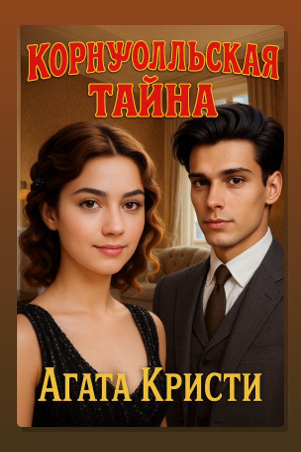 Обложка: Корнуолльская тайна — Агата Кристи