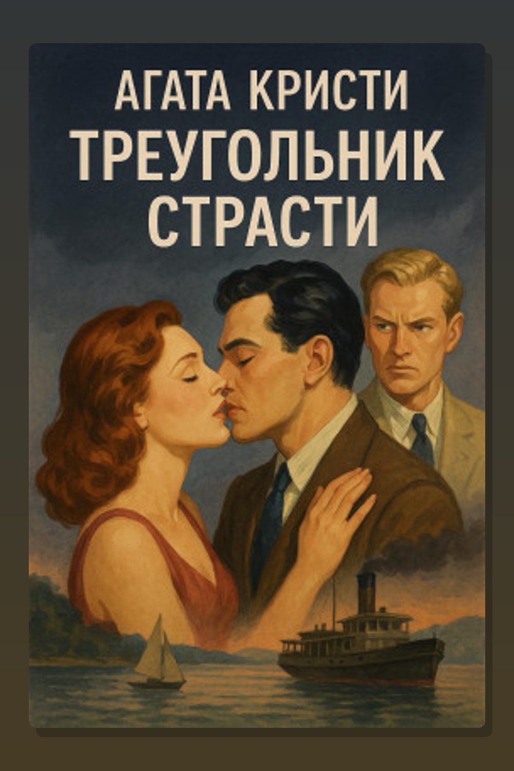 Обложка: Треугольник страсти — Агата Кристи