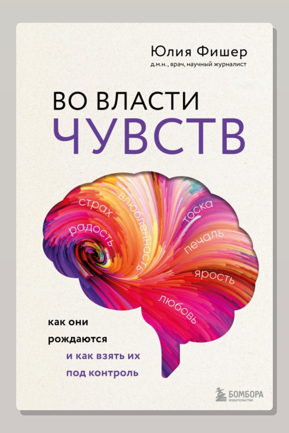 Обложка: Во власти чувств. Как они рождаются и как взять их под контроль — Фишер Юлия