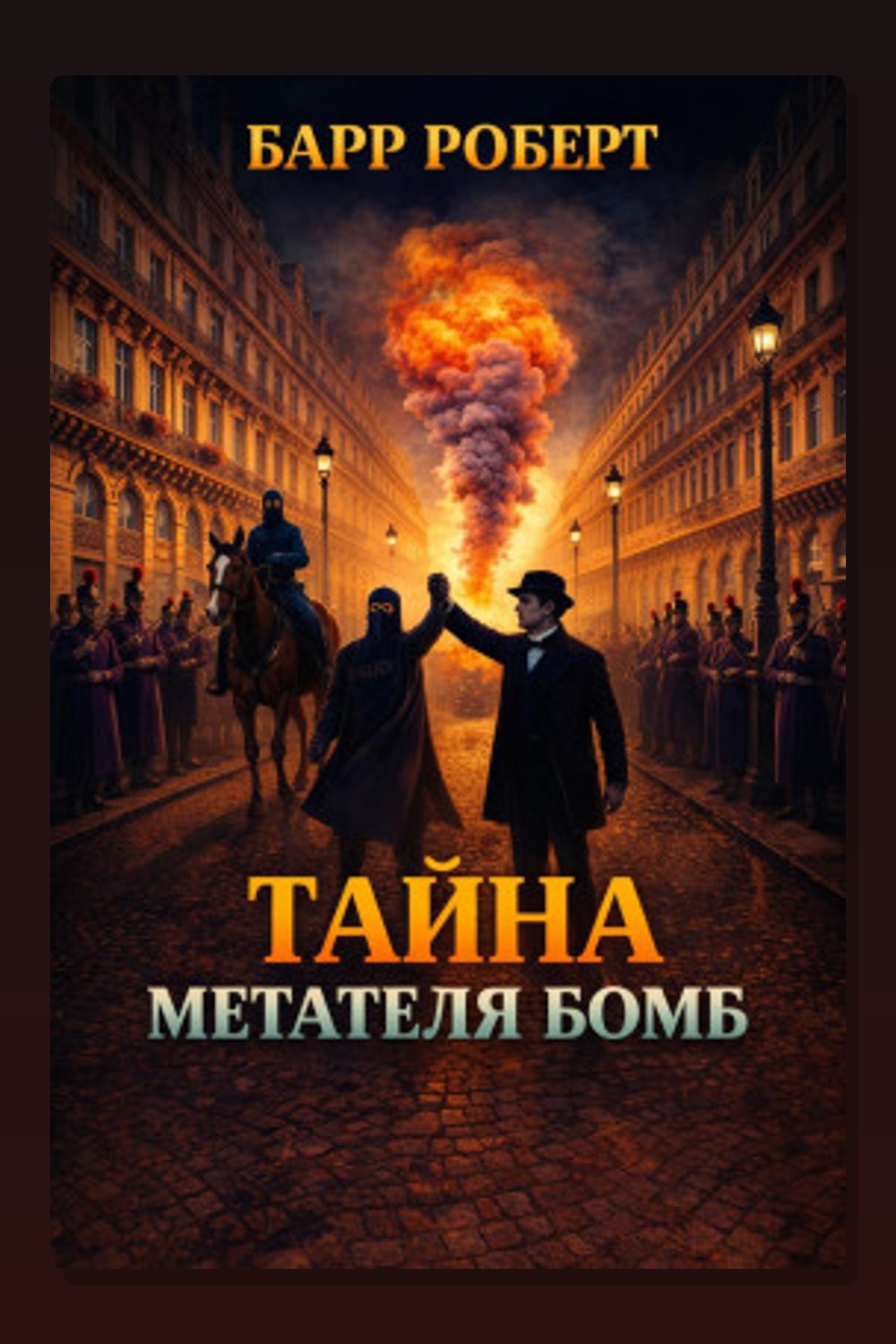 Обложка: Тайна метателя бомб — Роберт Барр