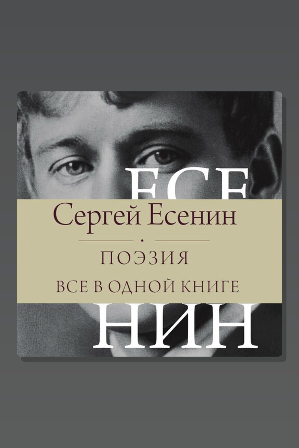 Обложка: Поэзия. Все в одной книге — Сергей Есенин