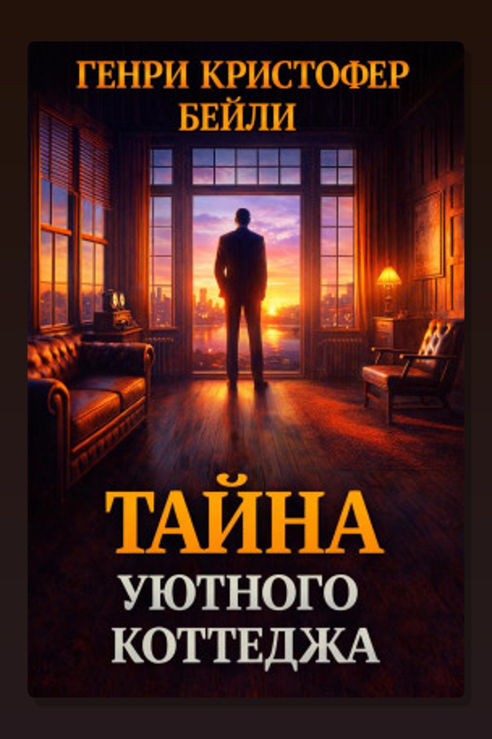Обложка: Тайна уютного коттеджа — Генри Кристофер Бейли