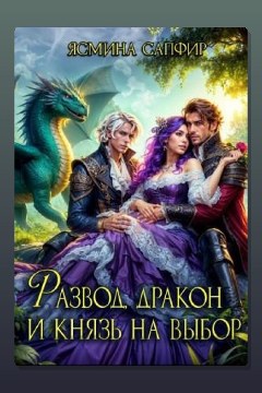 Обложка: Развод, дракон и князь на выбор — Ясмина Сапфир