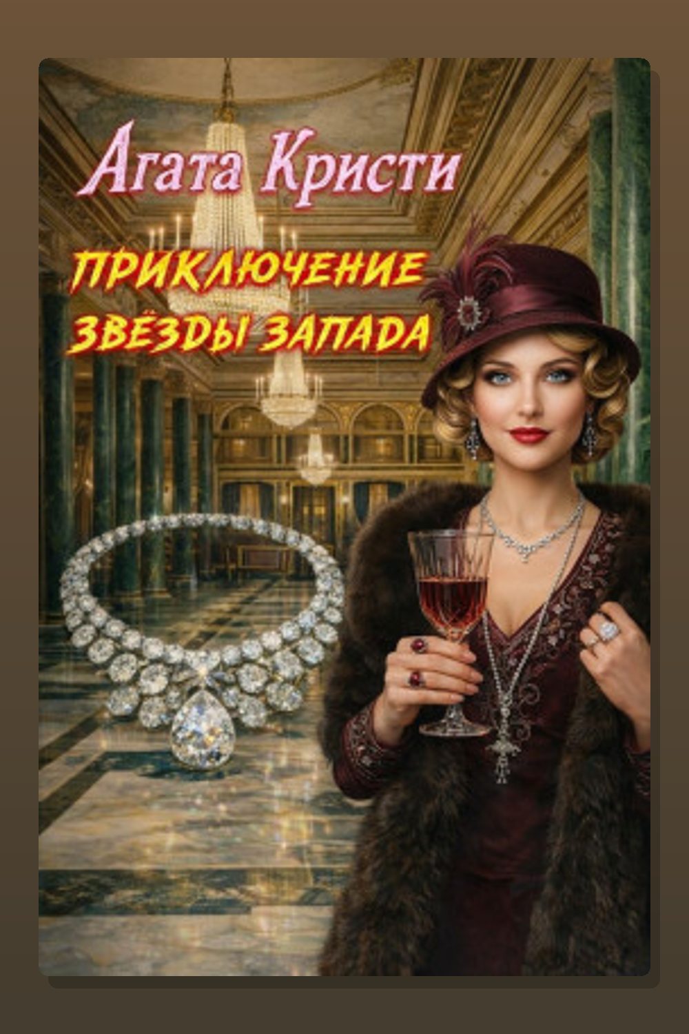 Обложка: Приключения «Звезды Запада» — Агата Кристи