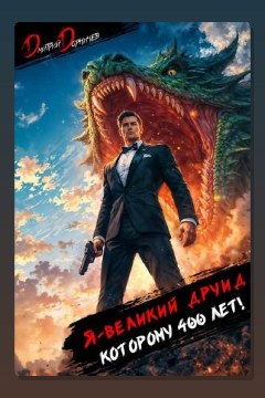 Обложка: Я – великий друид которому 400 лет! Том 12 — Дорничев Дмитрий