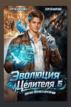 Обложка: Эволюция целителя 5 — Сергей Карелин