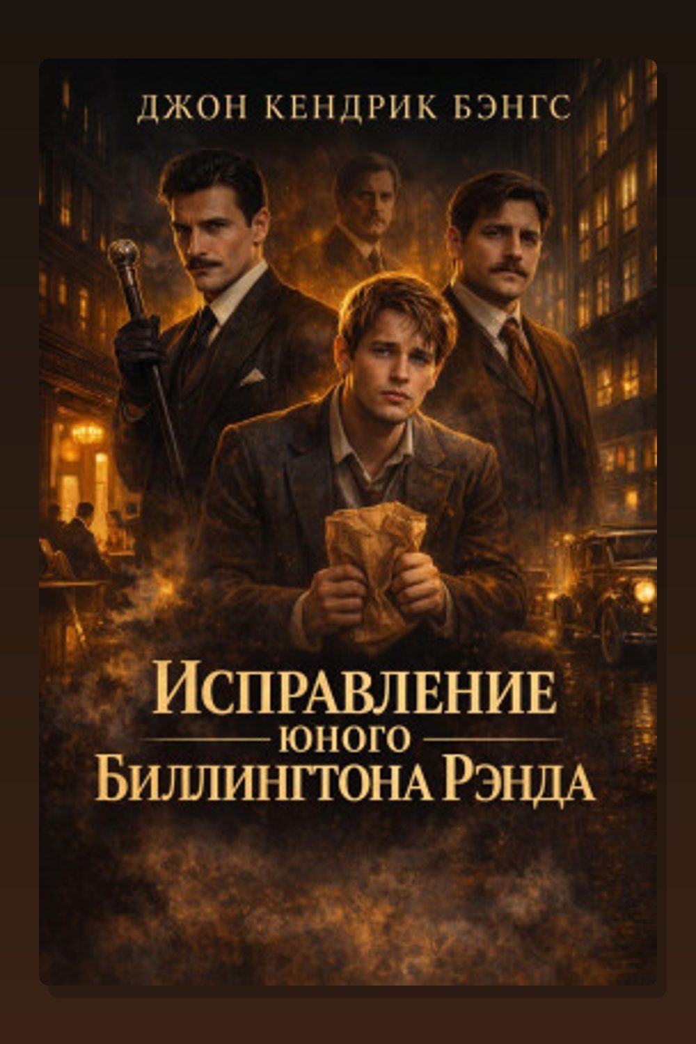 Обложка: Исправление юного Биллингтона Рэнда — Джон Кендрик Бэнгс