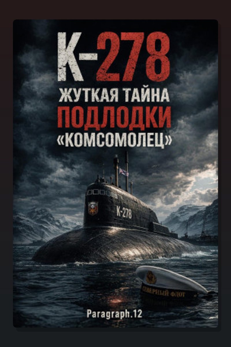 К-278. Жуткая тайна подлодки «Комсомолец»