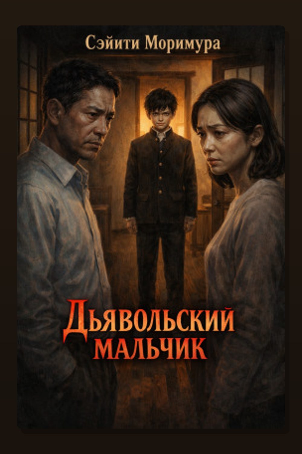 Обложка: Дьявольский мальчик — Сэйити Моримура