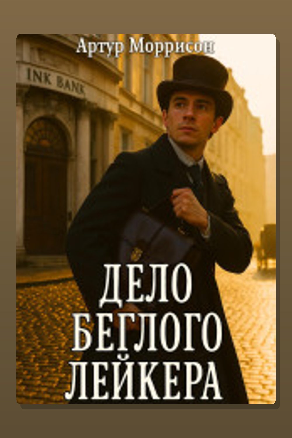 Обложка: Дело беглого Лейкера — Артур Моррисон