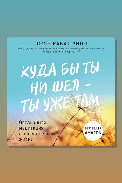 Куда бы ты ни шел – ты уже там. Осознанная медитация в повседневной жизни