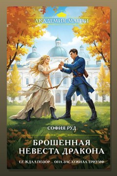 Обложка: Брошенная невеста дракона — София Руд