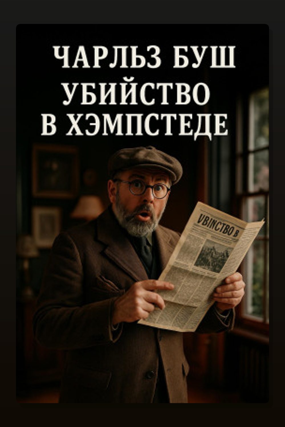 Обложка: Убийство в Хэмпстеде — Чарльз Буш