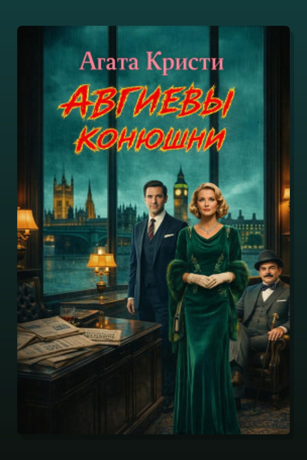 Обложка: Авгиевы конюшни — Агата Кристи