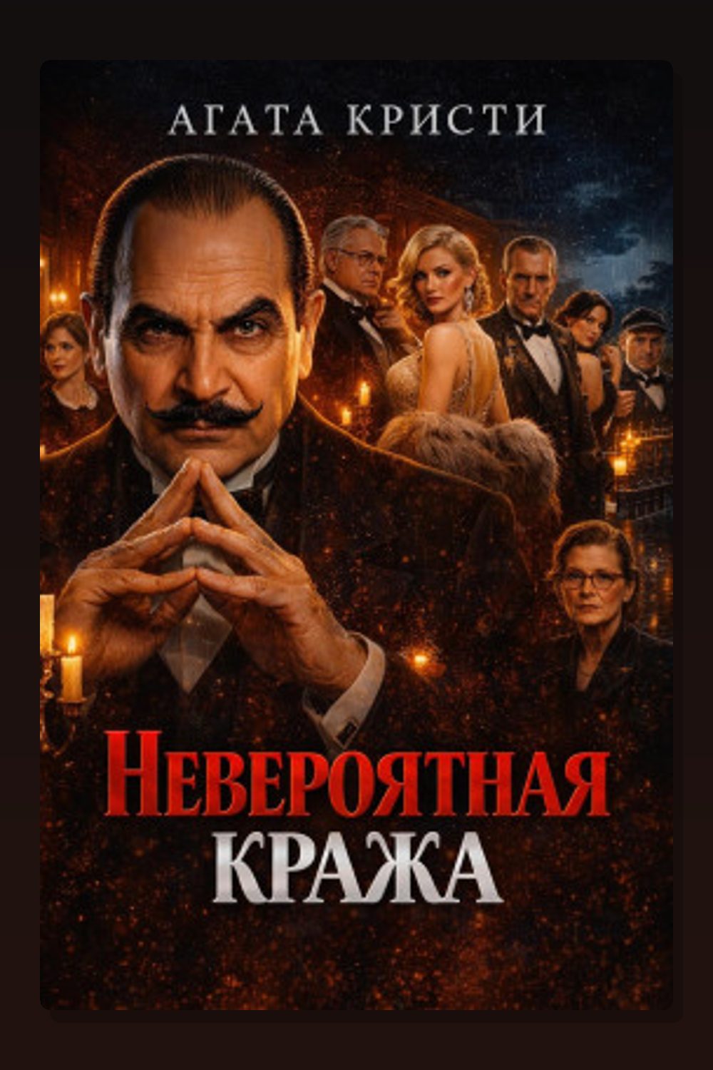 Обложка: Невероятная кража — Агата Кристи