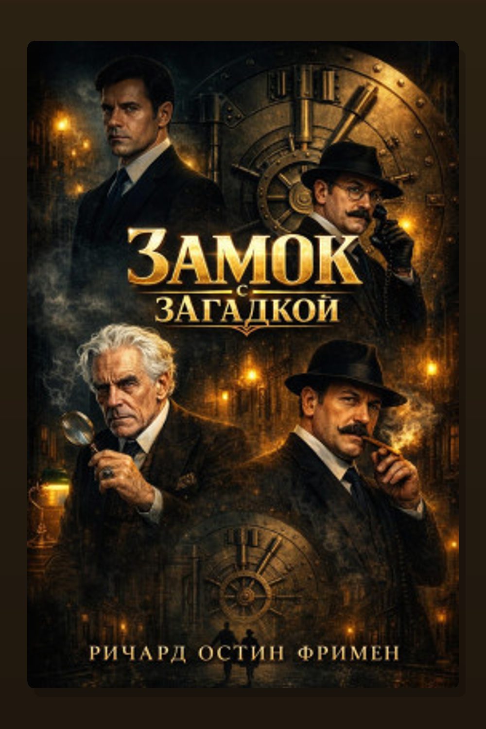 Обложка: Замок с загадкой — Ричард Остин Фримен