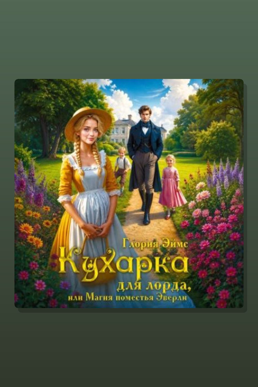 Обложка: Кухарка для лорда, или Магия поместья Эверли — Глория Эймс