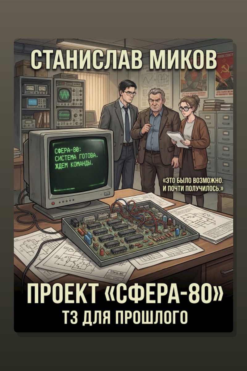 Проект Сфера-80. ТЗ для прошлого. Часть 1