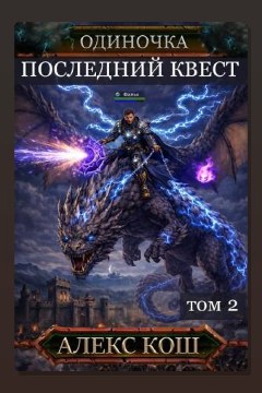Обложка: Одиночка. Последний квест. Том 2 — Алекс Кош