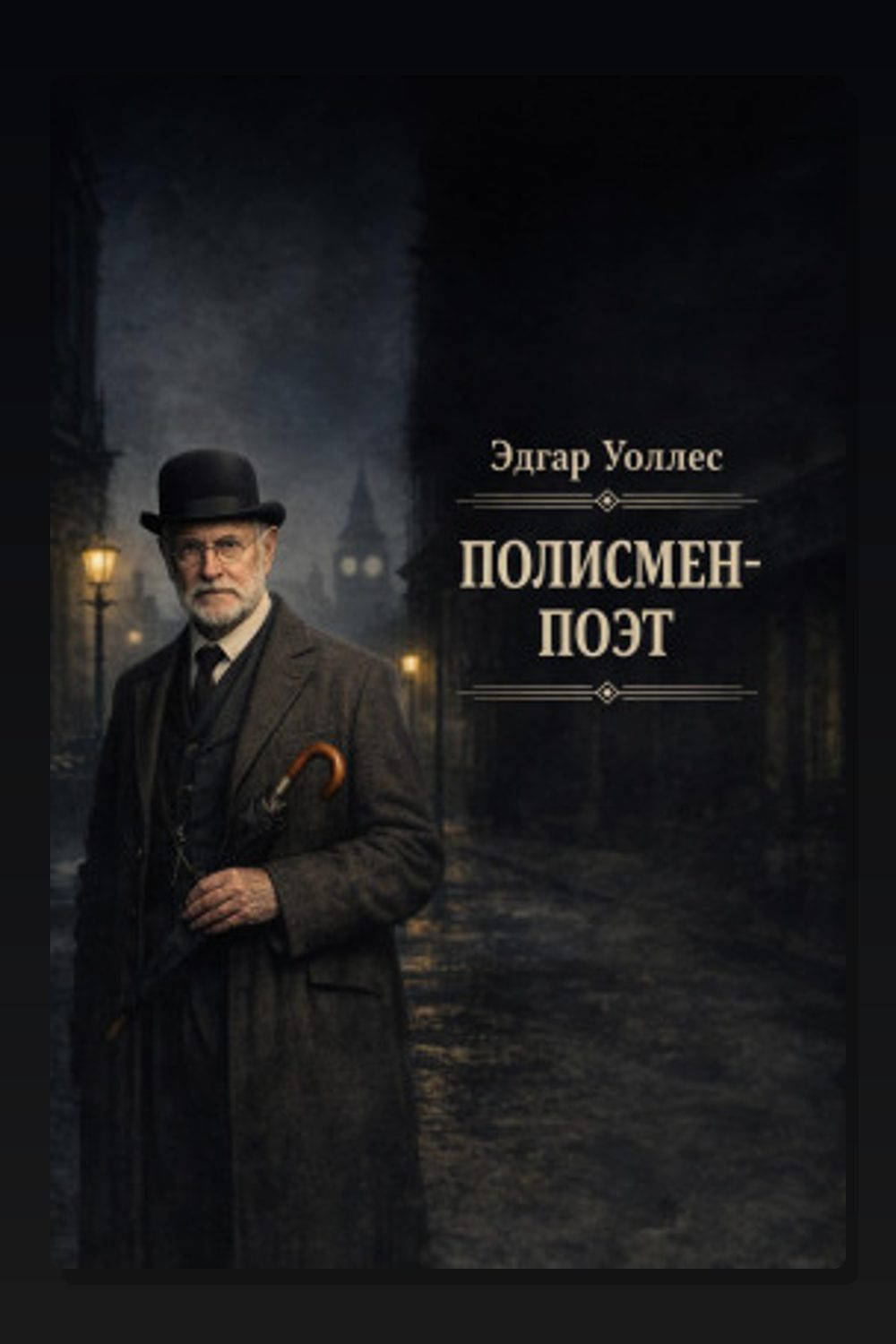 Обложка: Полисмен-поэт — Эдгар Уоллес