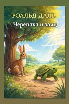 Обложка: Черепаха и заяц — Роальд Даль