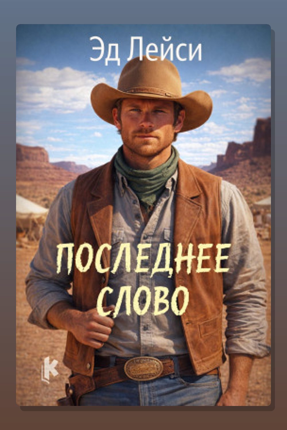 Обложка: Последнее слово — Эд Лейси