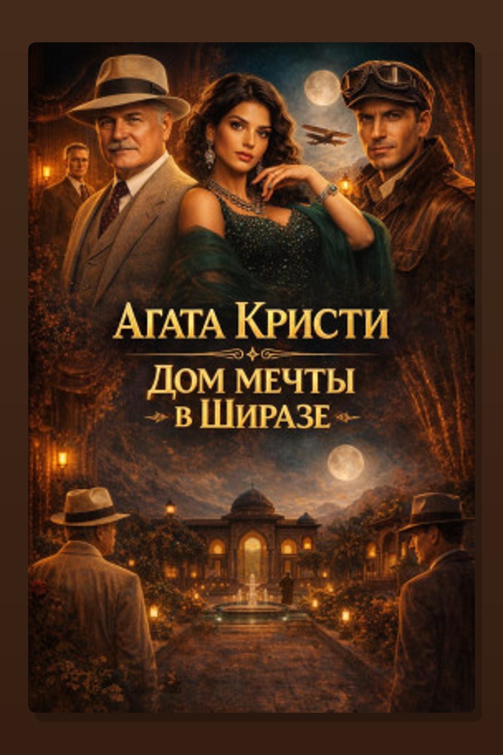 Обложка: Дом мечты в Ширазе — Агата Кристи