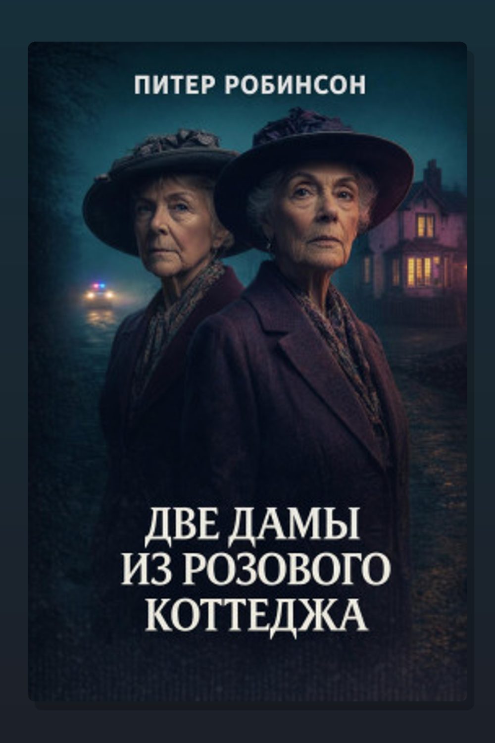 Обложка: Две дамы из Розового коттеджа — Питер Робинсон