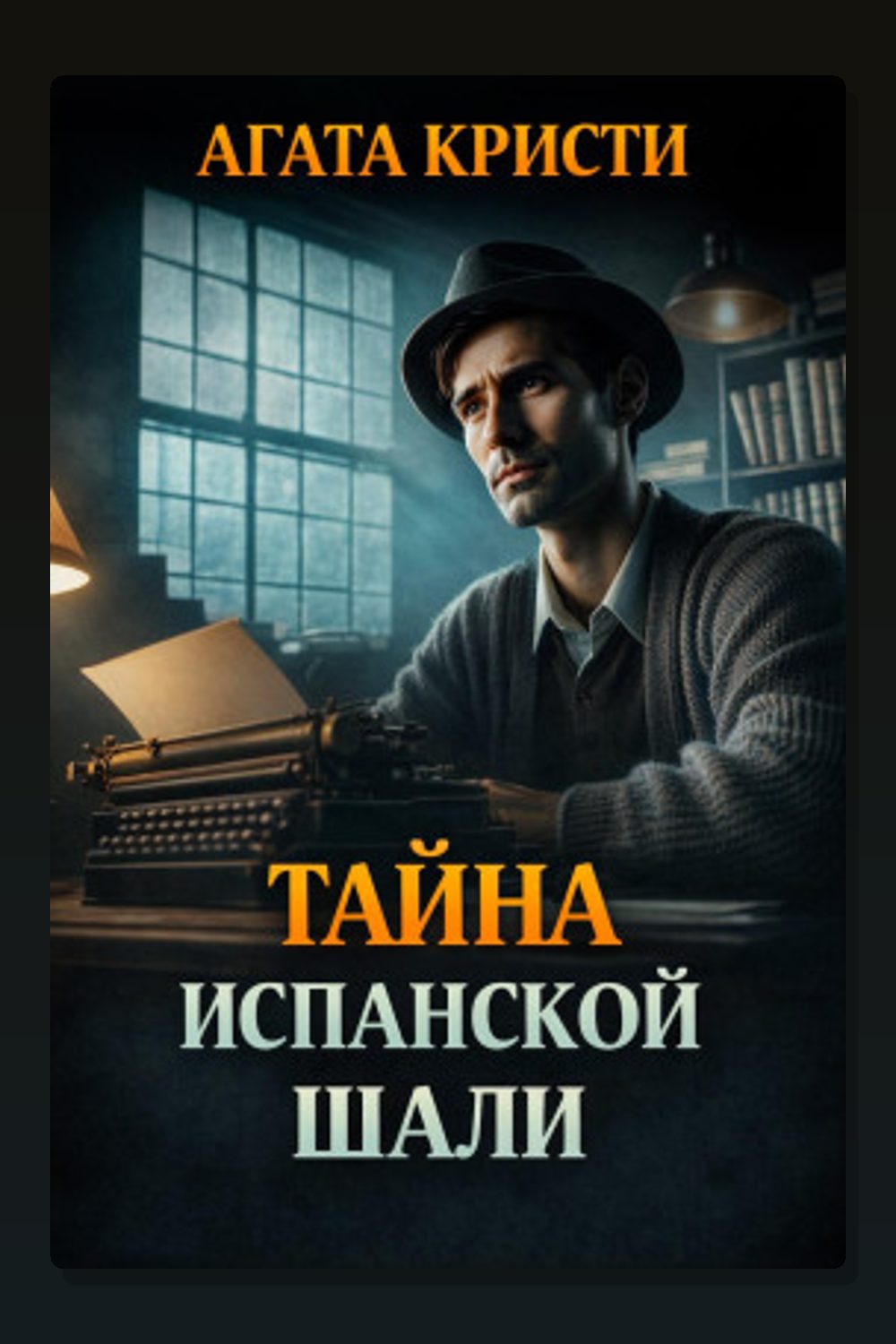 Обложка: Тайна испанской шали — Агата Кристи