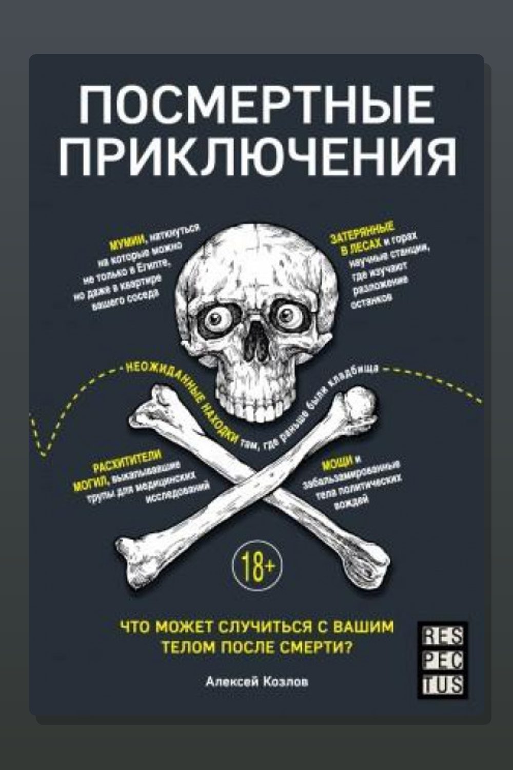 Обложка: Посмертные приключения. Что может случиться с вашим телом после смерти? — Алексей Козлов