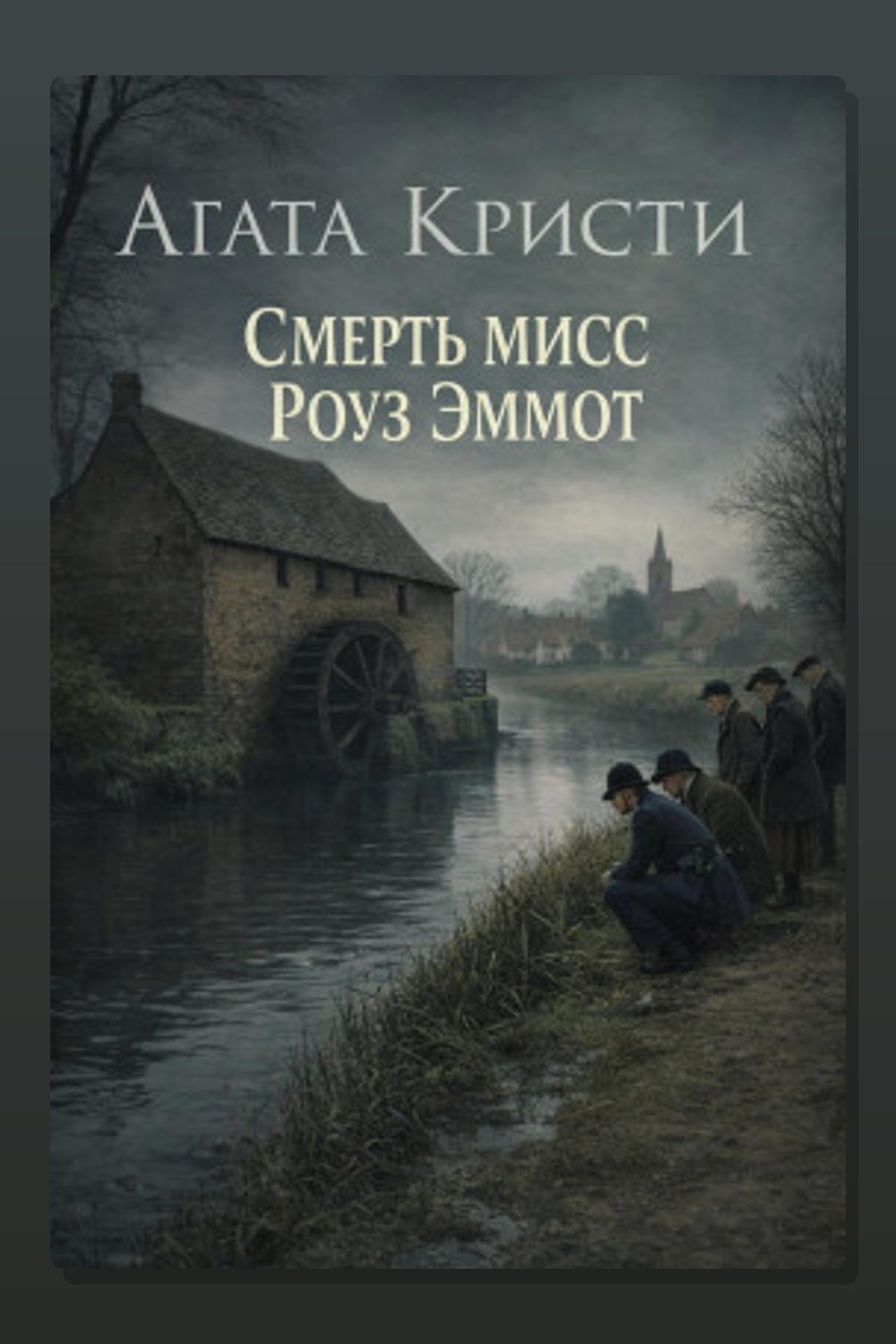 Обложка: Смерть мисс Роуз Эммот — Агата Кристи