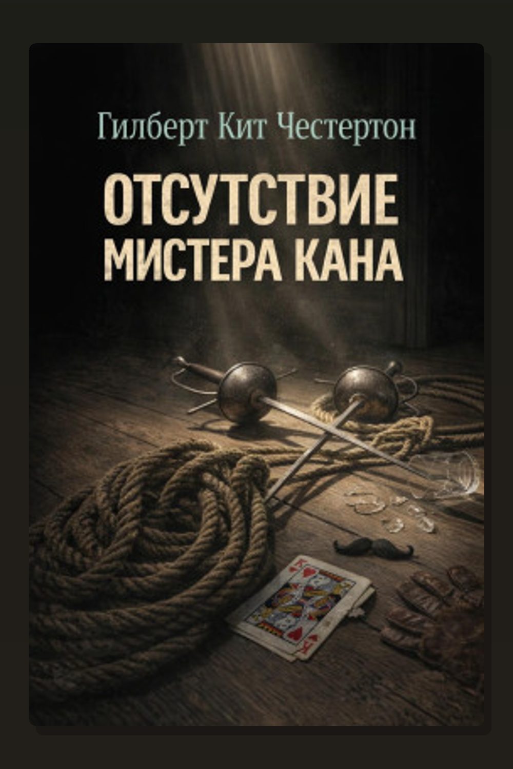 Обложка: Отсутствие мистера Кана — Гилберт Кит Честертон