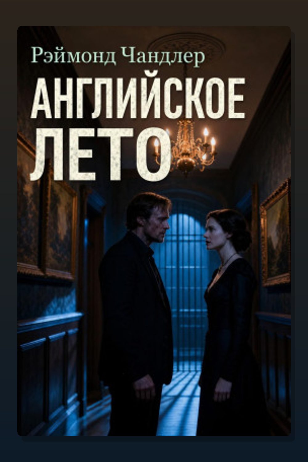 Обложка: Английское лето — Рэймонд Чандлер
