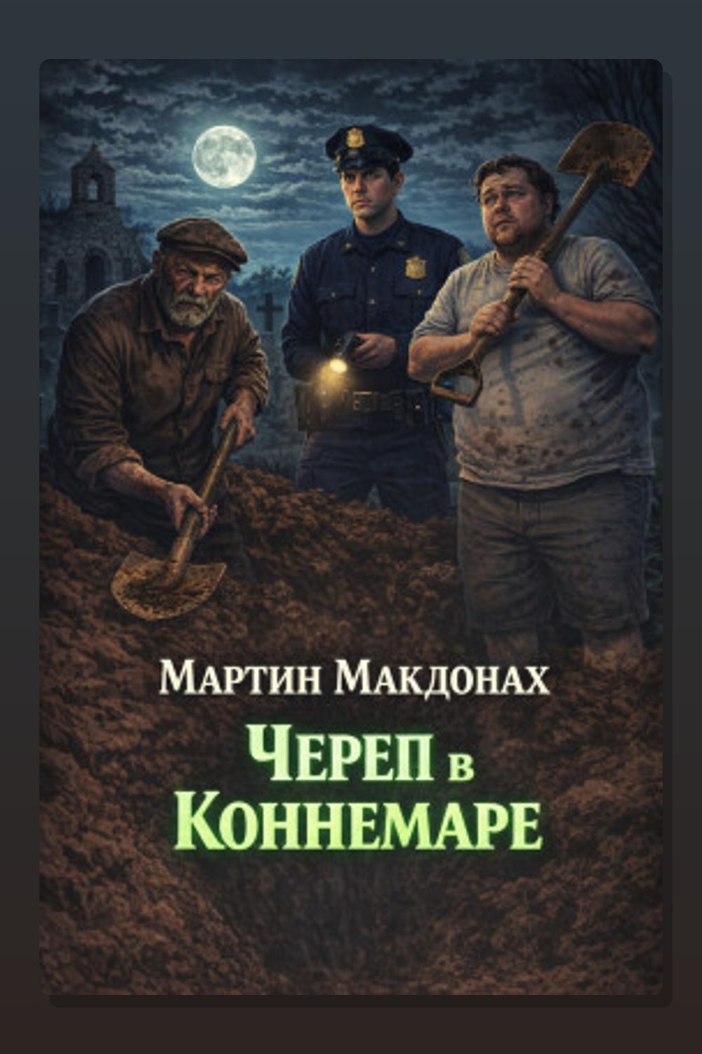 Обложка: Череп в Коннемаре — Мартин Макдонах