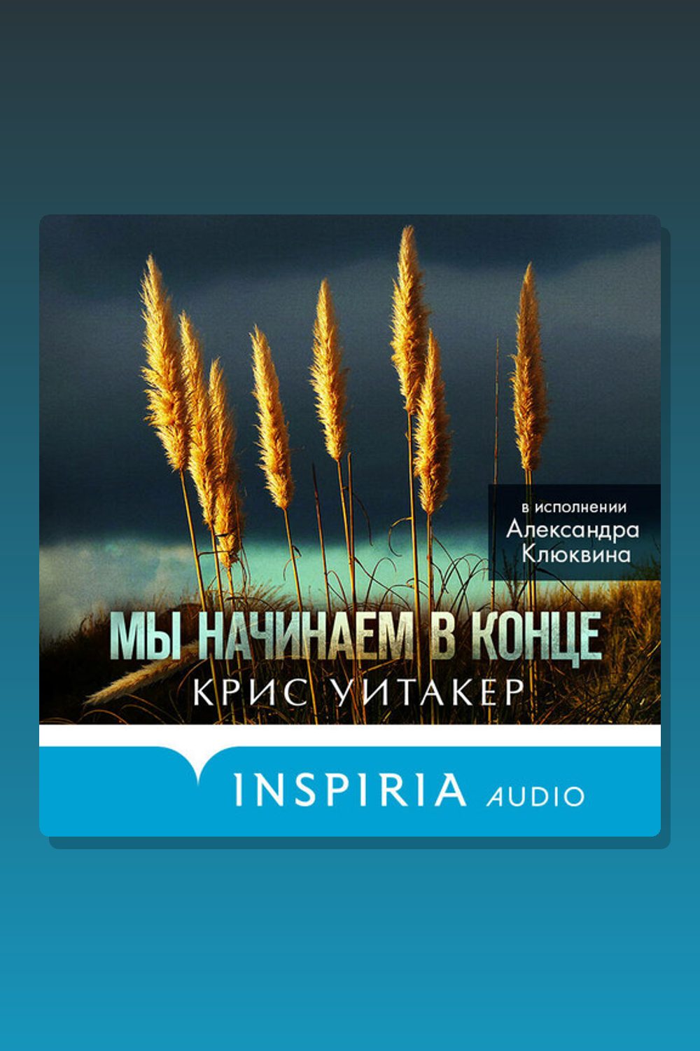 Обложка: Мы начинаем в конце — Крис Уитакер