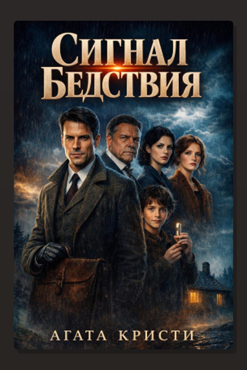 Обложка: Сигнал бедствия — Агата Кристи