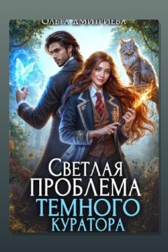 Обложка: Светлая проблема темного куратора — Ольга Дмитриева