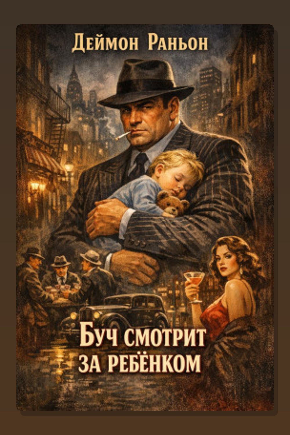 Буч смотрит за ребенком