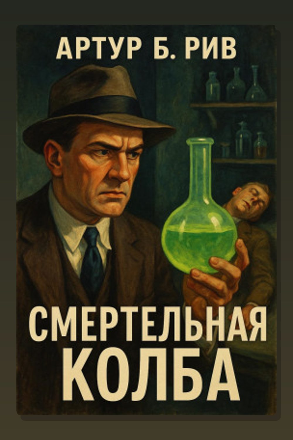 Обложка: Смертельная колба — Артур Б. Рив